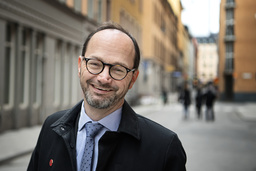 Infrastrukturminister Tomas Eneroth (S). Arkivbild