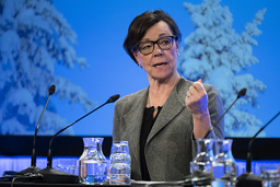 Kabinettssekreterare Annika Söder är Margot Wallströms högra hand på UD och ingår i spekulationerna om vem som blir ny utrikesminister. Arkivbild.