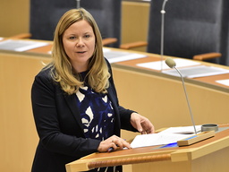 KD:s integrationspolitiska talesperson Sofia Damm. Arkivbild.
