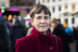 Katarina Jansén, Göteborg, hoppas att en bred folkrörelse ska få politiker att agera för att rädda jordens klimat.