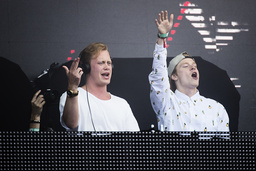 Den svenska dj-duon Vigiland är klar för Bayside festival. Arkivbild.