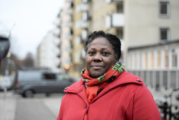 Martha Hodge bor ett par portar bort från explosionsplatsen. 'Hela huset skakade', säger hon till TT.