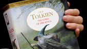 Bokomslaget till 'The lord of the rings', eller 'Ringarnas herre', som den kallas i den svenska nyöversättningen. Arkivbild.