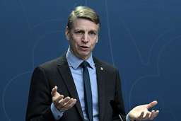 Per Bolund (MP), språkrör och finansmarknads- och bostadsminister. Arkivbild.