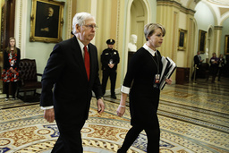 Senatens republikanske majoritetsledare Mitch McConnell.