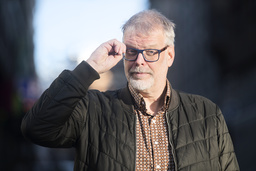 Författaren Hans Rosenfeldt är tillbaka med sin första egna spänningsserie. Arkivbild.