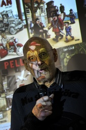 Jan Lööf, när han tilldelades Astrid Lindgren-priset 2011. Arkivbild.