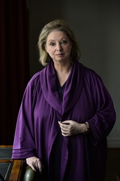 Hilary Mantel är stolt över att hennes skönlitterära trilogi också har inneburit ett uppsving för intresset kring Cromwell hos historiker. Under arbetet med 'Spegeln och ljuset' har hon haft tät kontakt med Cromwell-experten Diarmaid MacCullouch. 'Han har varit en väldigt inspirerande kollega. Och hans version av Cromwell har varit väldigt samstämd med min', konstaterar hon. Arkivbild.