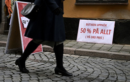 Det kan bli dyrt för bostadsägarna när butiker sjappar. Arkivbild.
