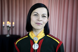 Elin Anna Labba är en av deltagarna när Göteborgs Litteraturhus uppmärksammar minoritetsspråk på den Internationella modersmålsdagen. Arkivbild.