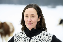 Lantbrukaren Elin Rydström.