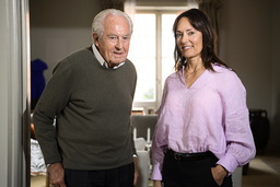 Jan Carlzon och Nadia Dyberg.