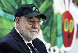 Eric Carle skrev den klassiska barnboken 'Den mycket hungriga larven'. Arkivbild.