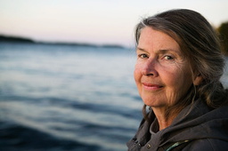 Marita Jonsson tog över Körsbärsgården 2002 tillsammans med sin man Jon Jonsson. Pressbild.