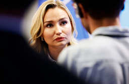 Kristdemokraternas partiledare Ebba Busch. Arkivbild.