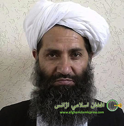 Talibanernas högsta ledare Mawlawi Haibatullah Akhundzada.