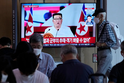 Många experter tror att de av diktaturen rapporterade covid-siffrorna är starkt underdrivna eftersom att man vill få det att se ut som att ledaren Kim Jong-Un har läget under kontroll. Arkivbild.