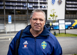 Svenska fotbollförbundets säkerhetschef Martin Fredman. Arkivbild.