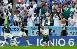 Saudi Arabia celebrated magnificent after 2-1 against Argentina.