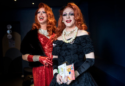 Drag queens Lady Busty and Miss Shameless read fairy tales for children, which upset the Swedish Democrats.