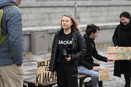 Among the 636 children and young people behind the mood are the activist Greta Thunberg. Archive image.