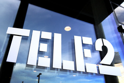 Teleoperatören Tele2 kommer med kvartalssiffror. Arkivbild.