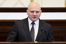 Ivan Tertel, chef för Belarus säkerhetstjänst KGB. Arkivbild från 2021.