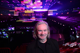 Christer Björkman är mycket nöjd med den 'leksakslåda' han fått att arbeta med – scenen i Malmö där Eurovision Song Contest avgörs.