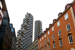 Oscar Properties bygge Norra tornen i Stockholm. Arkivbild.