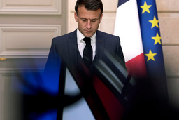 Emmanuel Macron. Bild från häromdagen.