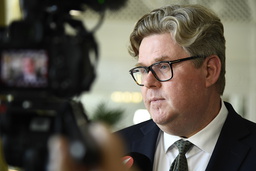 Justitieminister Gunnar Strömmer (M) säger att Brå-rapporten bekräftar en mörk utveckling under det senaste halvåret. Arkivbild.