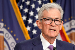 Jerome Powell är chef för USA:s centralbank Federal Reserve.