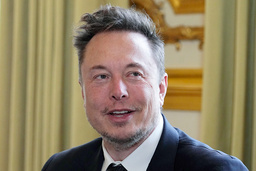 Teslas vd, miljardären Elon Musk. Arkivbild.