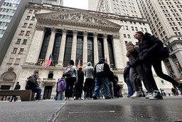 Börsen på Wall Street i New York. Arkivbild.