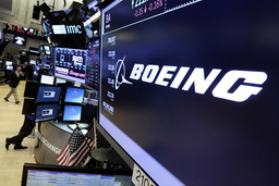 Boeings aktie backade på börsen. Arkivbild.