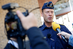 Max Åkerwall, biträdande polisområdeschef i södra Stockholm, säger i en intervju med DN att de avstyrt minst fem allvarliga våldsdåd den senaste veckan. Arkivbild.