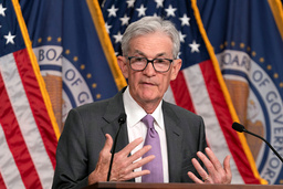 Den amerikanske centralbanken Federal Reserve med chefen Jerome Powell i spetsen har nu levererat den första räntesänkningen på över fyra år. Arkivbild.