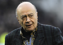 Mohamed al-Fayed avled 2023, 94 år gammal. Arkivbild.