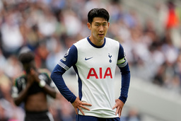 Tottenhamstjärnan Son Heung-Min, vars pappa nu döms till böter hemma i Sydkorea. Arkivbild.