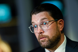 Jimmie Åkesson (SD) och andra partiföreträdare skriver i en debattartikel att de nu ser Svenska kommittén mot antisemitism som en politisk aktör. Arkivbild.