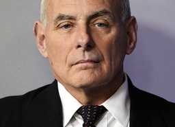 John Kelly, stabschef i Vita huset mellan 2017 och 2019, fotograferad i Vita huset 2017.