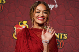 Rita Ora ska leda MTV Europe Music Awards. Arkivbild.