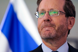 Israels president Isaac Herzog. Arkivbild.