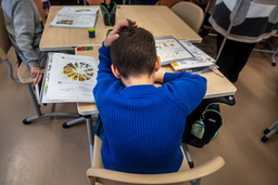 Tidiga insatser måste sättas in för elever som har problem med matematik i skolan. Arkivbild.