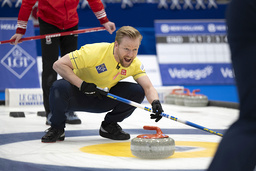 Sveriges skipper Niklas Edin. Arkivbild.