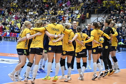 De svenska handbollsdamerna hoppas på medaljjubel i EM.