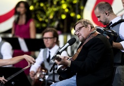 Staffan Percy på 'Allsång på Skansen' 2011. Han blev 78 år.