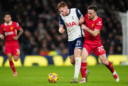 Dejan Kulusevski stod för ett nytt mål mot Liverpool.