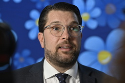 Jimmie Åkessons Sverigedemokraterna ökar. Arkivbild.