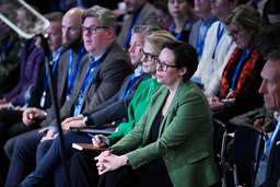 Utrikesminister Maria Malmer Stenergard (M) i Sälen.